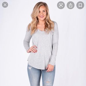 NWT Z Supply Long Sleeved Pocket Tee